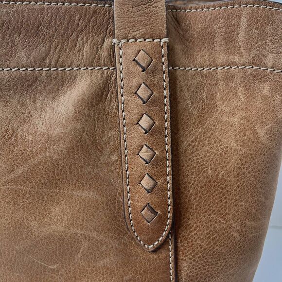 Frye Reed Full Grain Leather Tote EUC - Picture 8 of 12